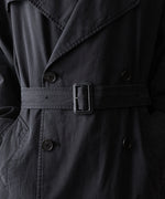 画像をギャラリービューアに読み込む, ssstein(シュタイン)のVINTAGE TRENCH COAT - BLACKの公式通販サイトsession福岡セレクトショップ

