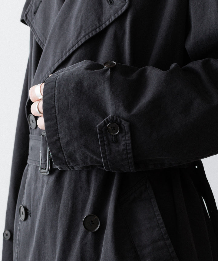 ssstein(シュタイン)のVINTAGE TRENCH COAT - BLACKの公式通販サイトsession福岡セレクトショップ