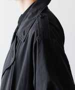 画像をギャラリービューアに読み込む, ssstein(シュタイン)のVINTAGE TRENCH COAT - BLACKの公式通販サイトsession福岡セレクトショップ
