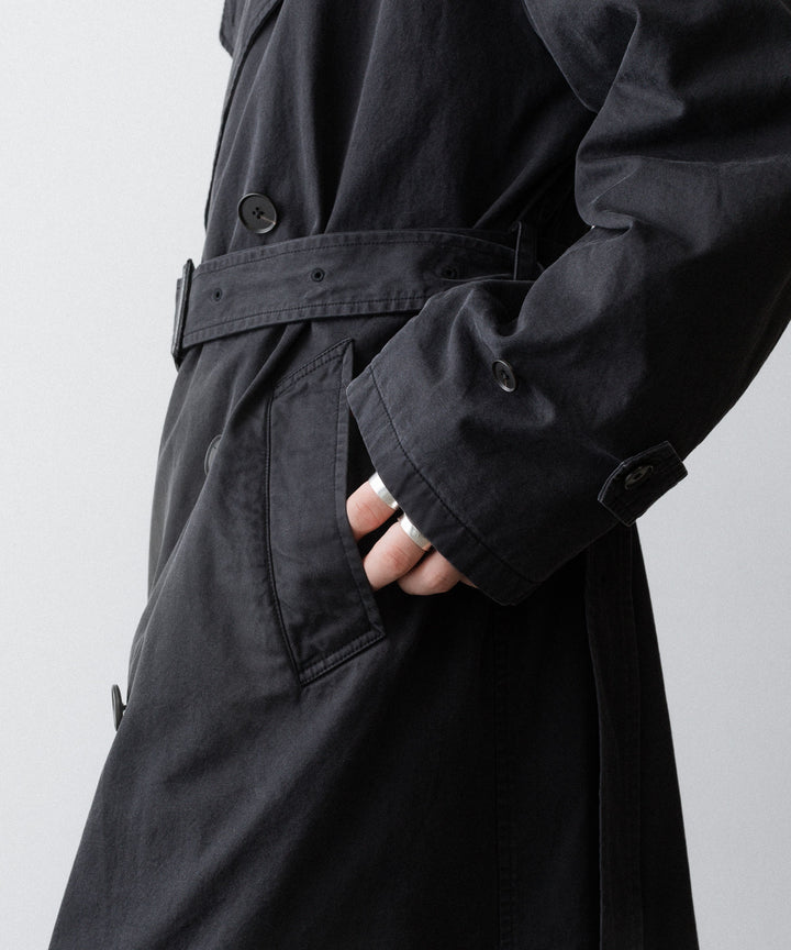 ssstein(シュタイン)のVINTAGE TRENCH COAT - BLACKの公式通販サイトsession福岡セレクトショップ