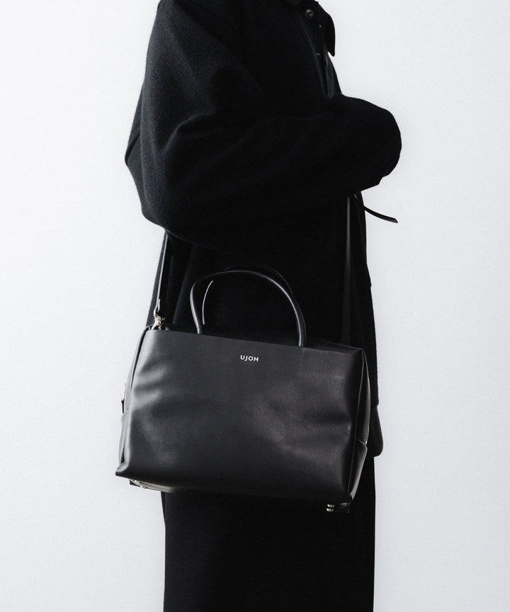 【UJOH】2WAY MINI SQUARE BAG - BLACK