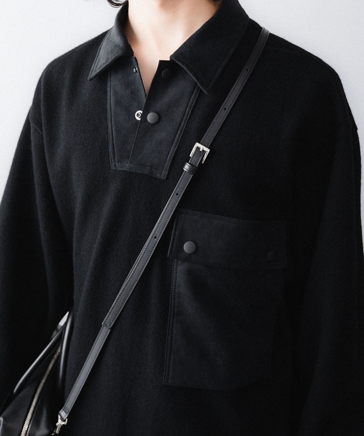 【UJOH】2WAY MINI SQUARE BAG - BLACK