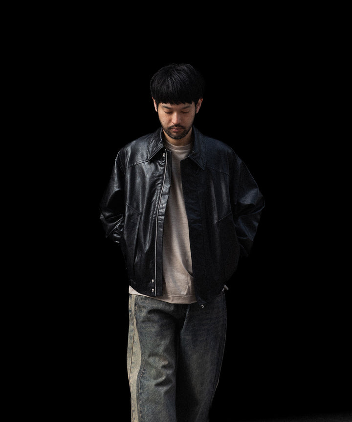 CODA コーダ BLACK SYNTHETIC LEATHER CLUB JACKETのBLACK 公式通販サイトsession福岡セレクトショップ