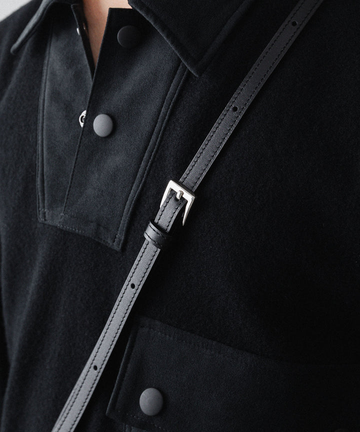 【UJOH】2WAY MINI SQUARE BAG - BLACK