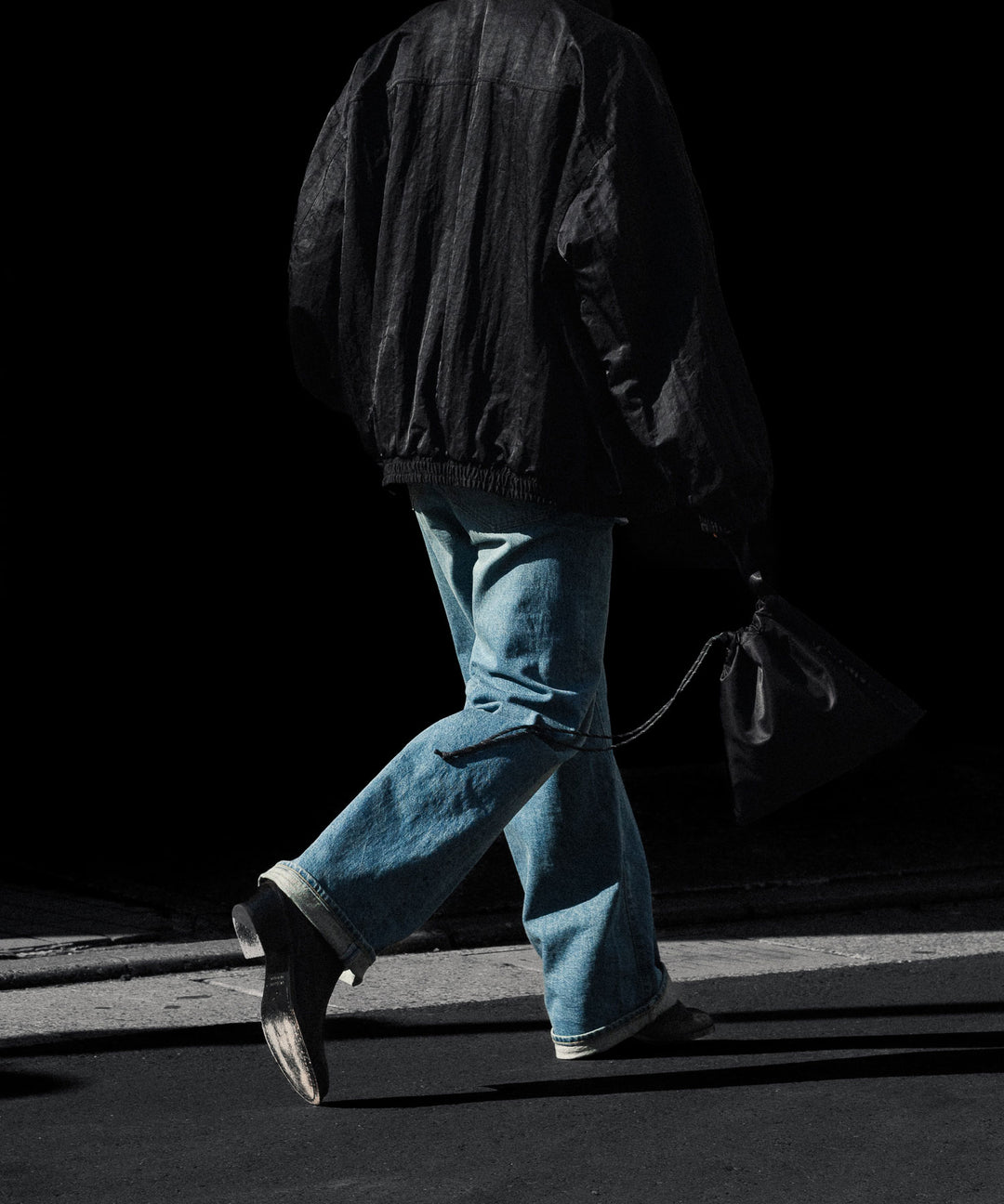 ssstein(シュタイン)のSHRUNK NYLON OVERSIZED FLIGHT JACKET - BLACKの公式通販サイトsession福岡セレクトショップ