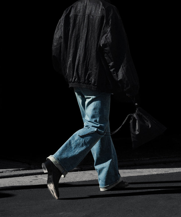ssstein(シュタイン)のSHRUNK NYLON OVERSIZED FLIGHT JACKET - BLACKの公式通販サイトsession福岡セレクトショップ