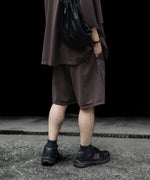 画像をギャラリービューアに読み込む, KANEMASA PHIL. カネマサフィルの36G NYLON TUCK EASY SHORTSのBROWN DYE 公式通販サイトsession福岡セレクトショップ
