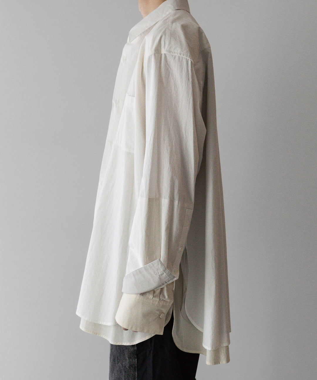 stein(シュタイン)の24SSコレクションOVERSIZED LAYERED SHIRTのOFF