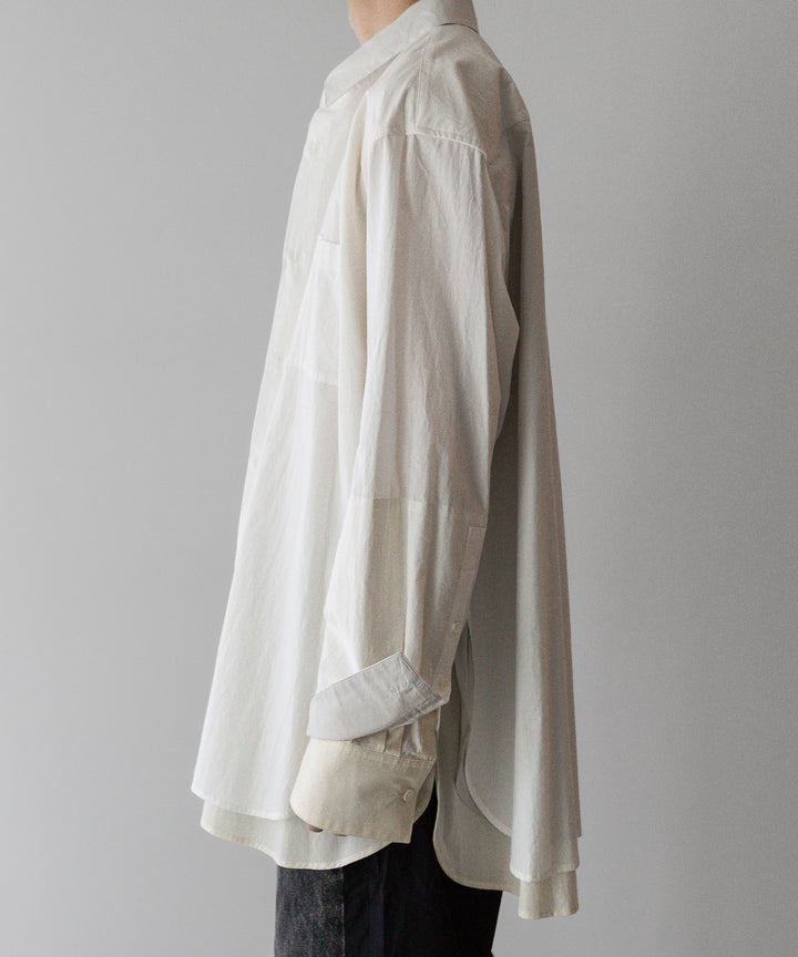 stein(シュタイン)の24SSコレクションOVERSIZED LAYERED SHIRTのOFF