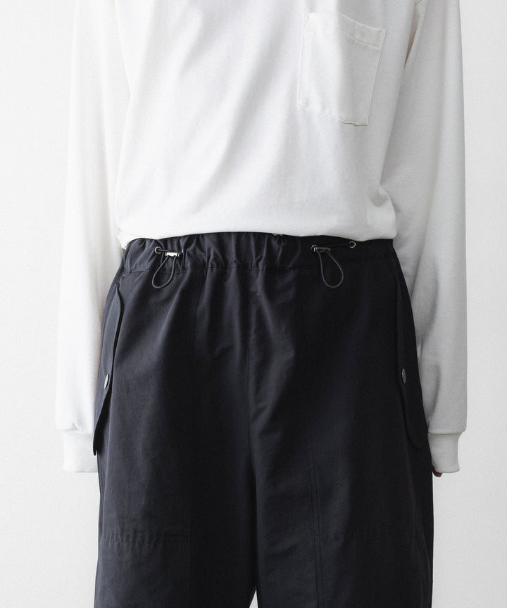 【UJOH】DRAW CORD UTILITY PNT - BLACK