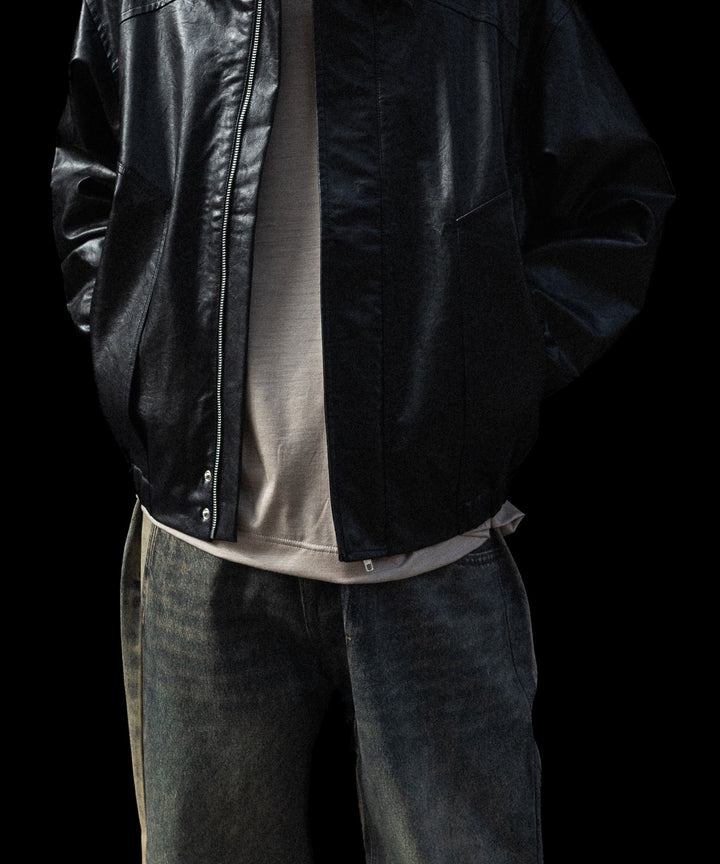 CODA コーダ BLACK SYNTHETIC LEATHER CLUB JACKETのBLACK 公式通販サイトsession福岡セレクトショップ