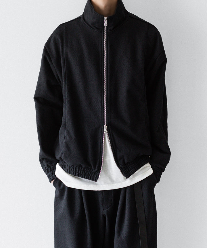 KANEMASA PHIL. カネマサフィル 36G NEEDLE PUNCH PIPING BLOUSONのBLACK 公式通販サイトsession福岡セレクトショップ 