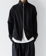 画像をギャラリービューアに読み込む, KANEMASA PHIL. カネマサフィル 36G NEEDLE PUNCH PIPING BLOUSONのBLACK 公式通販サイトsession福岡セレクトショップ 
