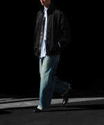 画像をギャラリービューアに読み込む, ssstein(シュタイン)のSHRUNK NYLON OVERSIZED FLIGHT JACKET - BLACKの公式通販サイトsession福岡セレクトショップ
