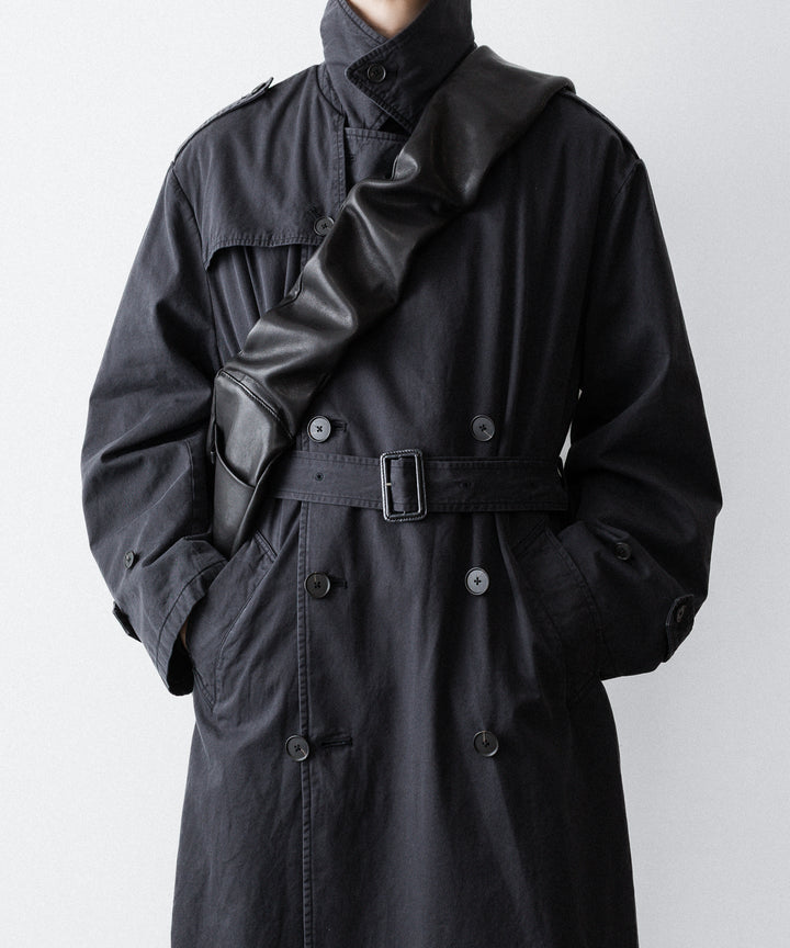 ssstein(シュタイン)のVINTAGE TRENCH COAT - BLACKの公式通販サイトsession福岡セレクトショップ
