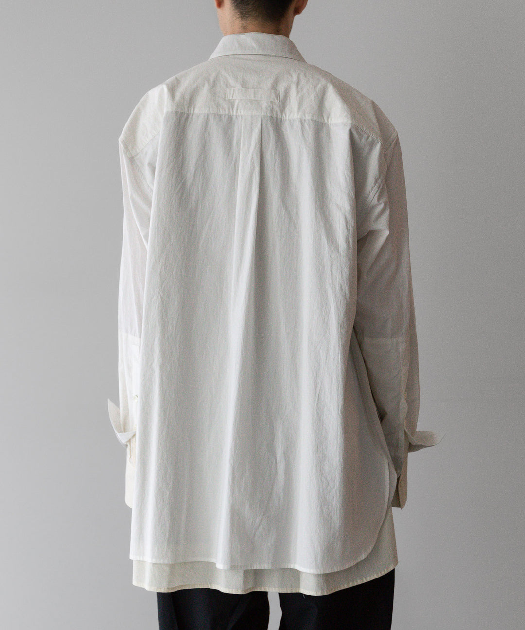 stein(シュタイン)の24SSコレクションOVERSIZED LAYERED SHIRTのOFF