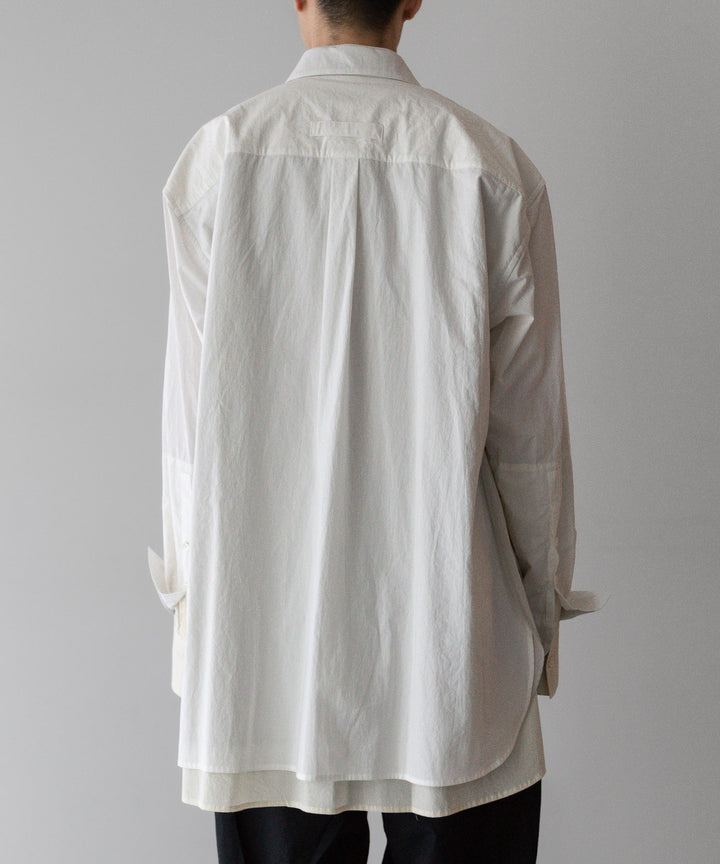 stein(シュタイン)の24SSコレクションOVERSIZED LAYERED SHIRTのOFF