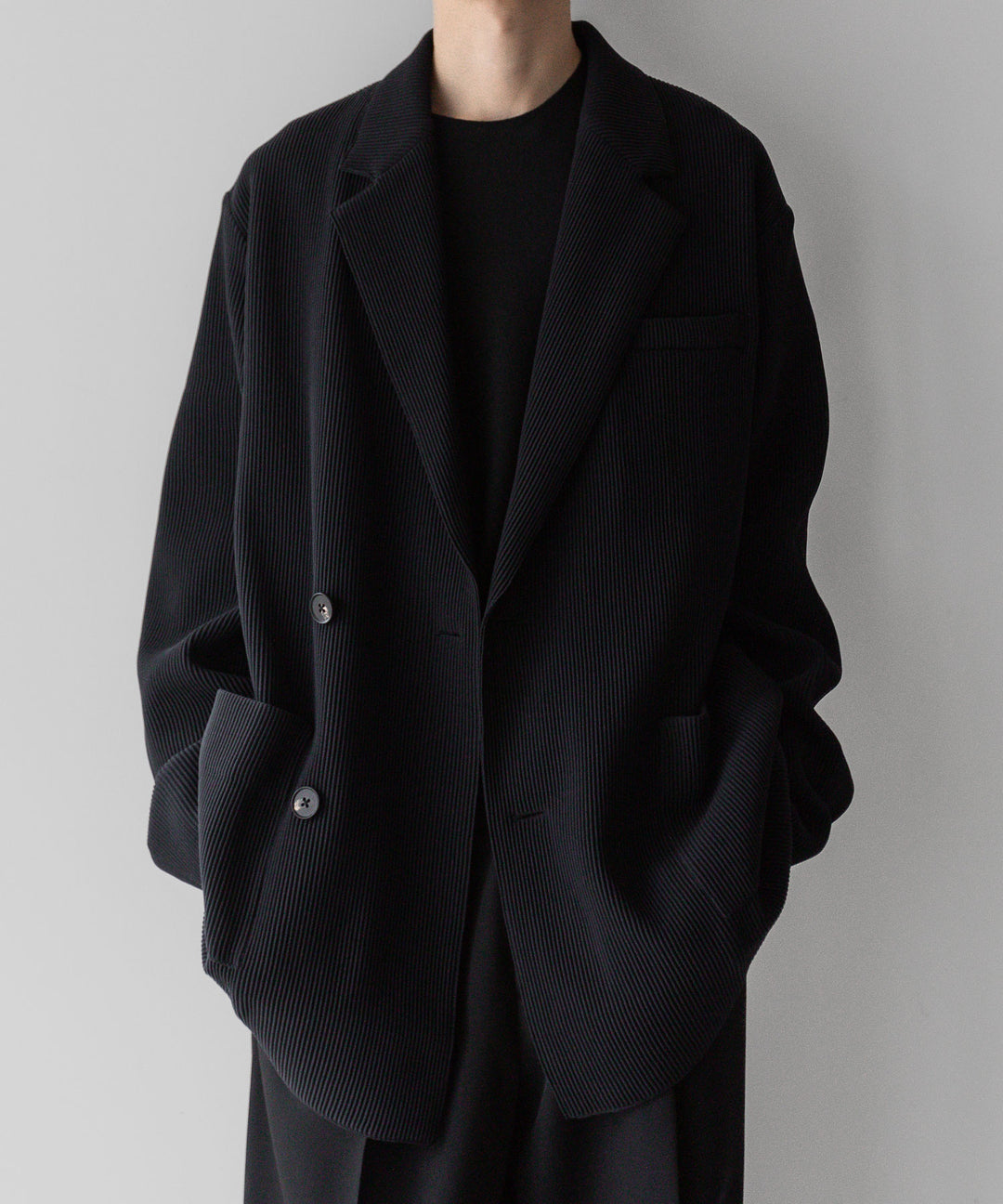 【stein】OVERSIZED GRADATION PLEATS JACKET シュタイン23aw sessionセッション福岡セレクトショップ 公式通販サイト