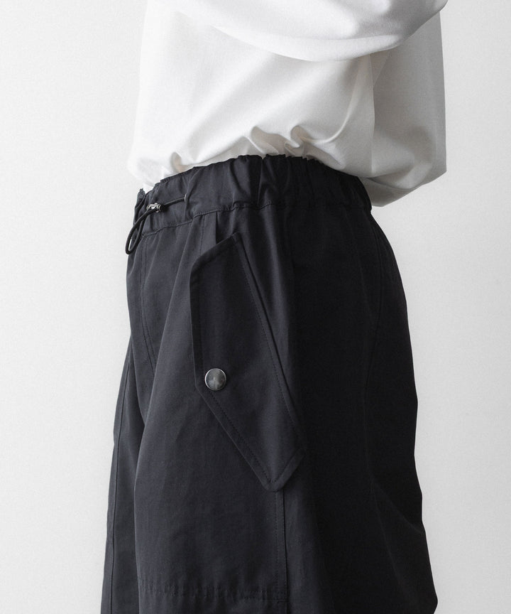 【UJOH】DRAW CORD UTILITY PNT - BLACK