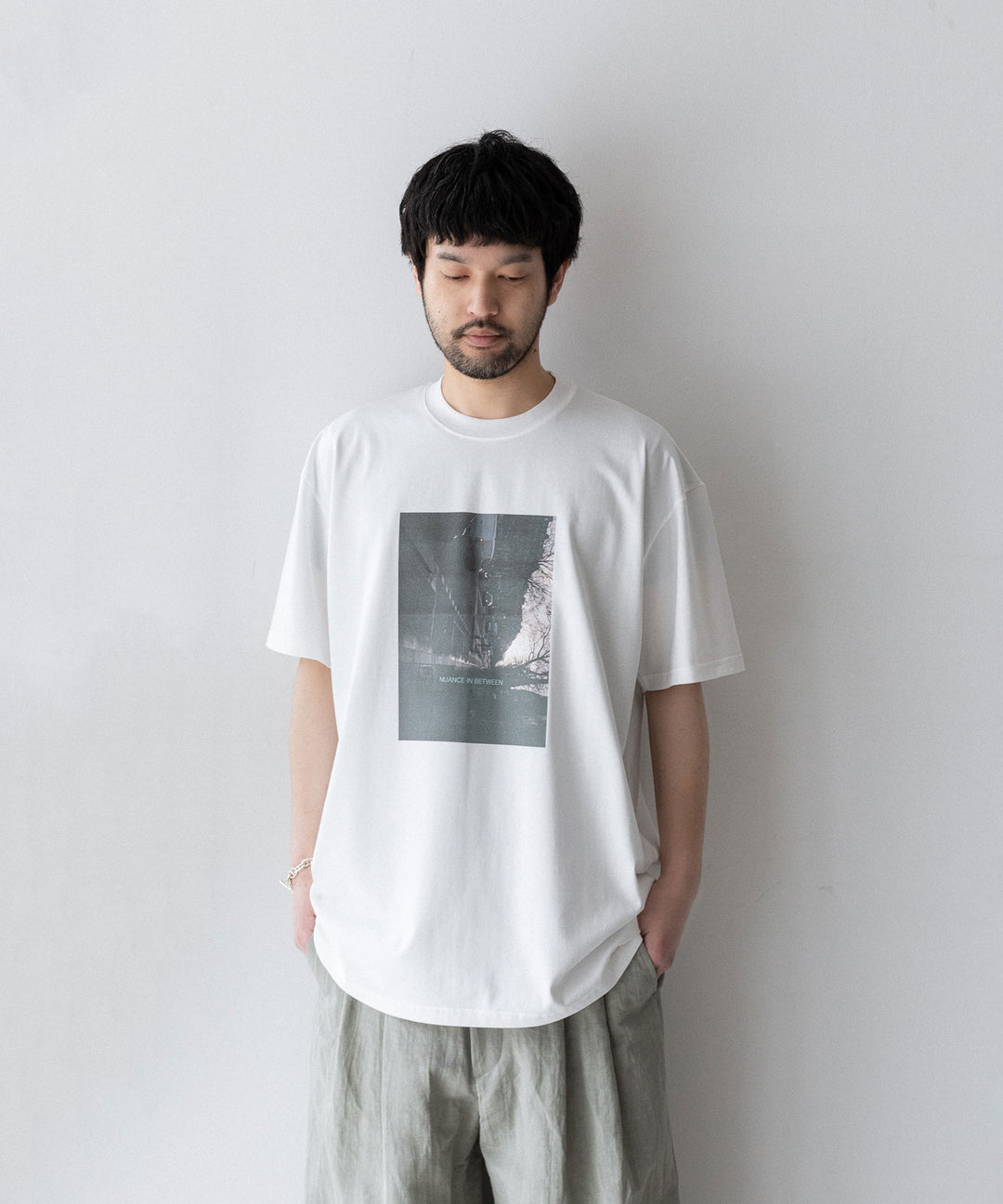 ssstein(シュタイン)のOVERSIZED PRINT TEE [NUANCE] - WHITEの公式通販サイトsession福岡セレクトショップ