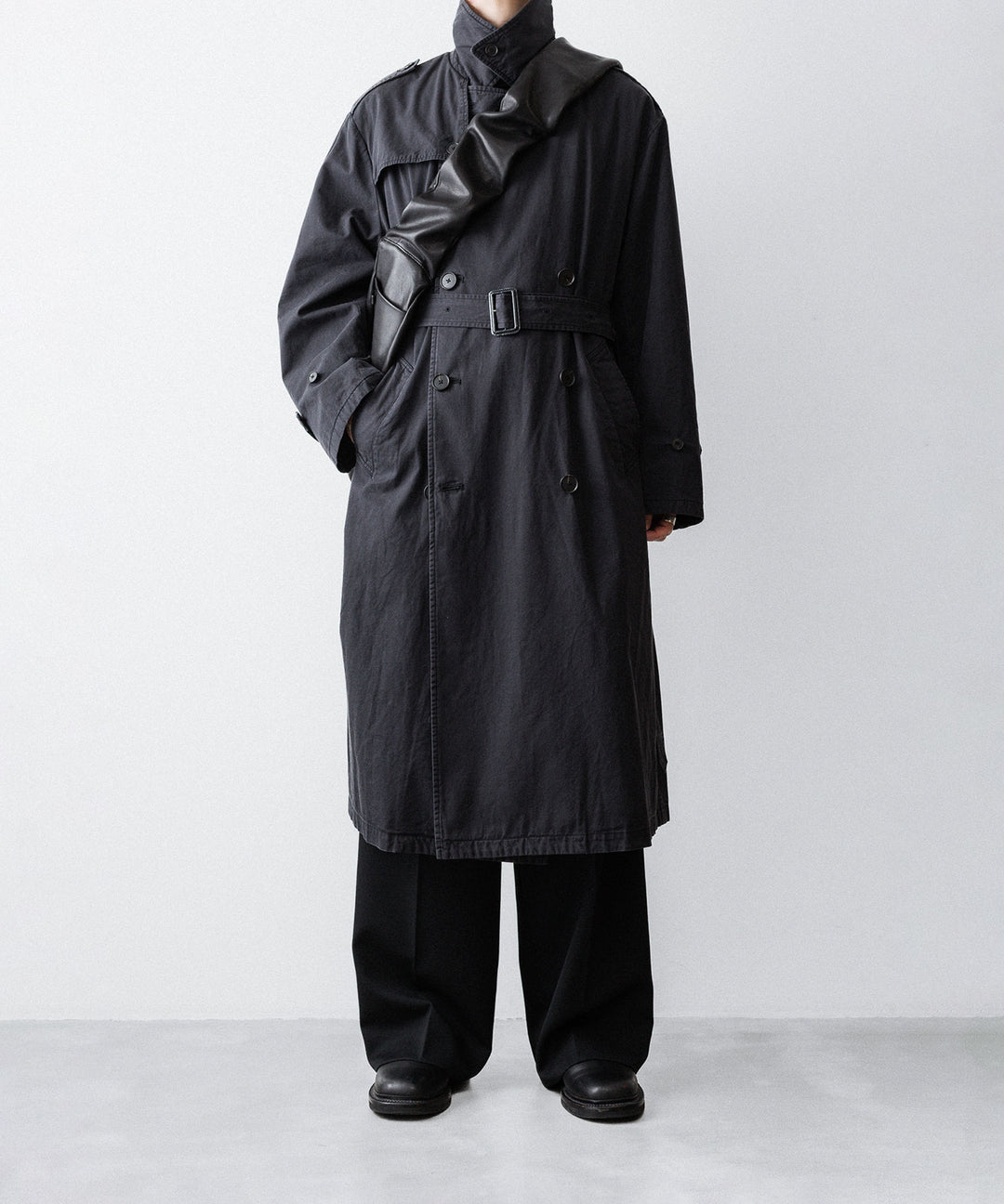 ssstein(シュタイン)のVINTAGE TRENCH COAT - BLACKの公式通販サイトsession福岡セレクトショップ