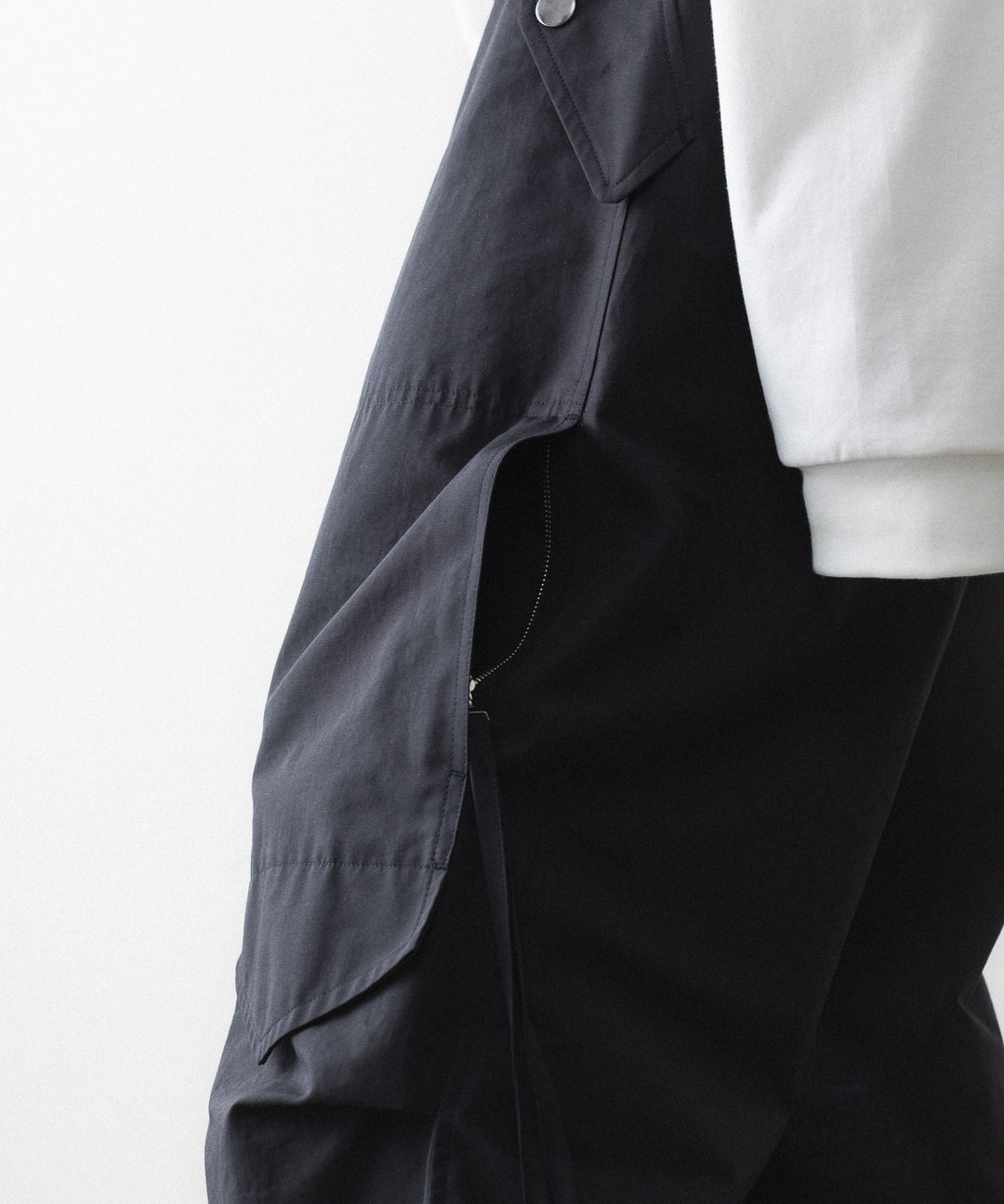 【UJOH】DRAW CORD UTILITY PNT - BLACK