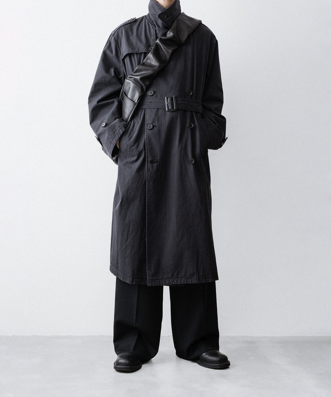ssstein(シュタイン)のVINTAGE TRENCH COAT - BLACKの公式通販サイトsession福岡セレクトショップ