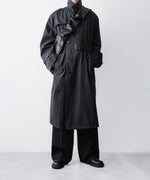 画像をギャラリービューアに読み込む, ssstein(シュタイン)のVINTAGE TRENCH COAT - BLACKの公式通販サイトsession福岡セレクトショップ
