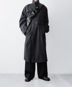 ssstein / シュタイン】VINTAGE TRENCH COAT - BLACK | 公式通販サイト