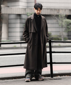 ssstein / シュタイン】LAY CHESTER COAT - GREY BROWN | 公式通販
