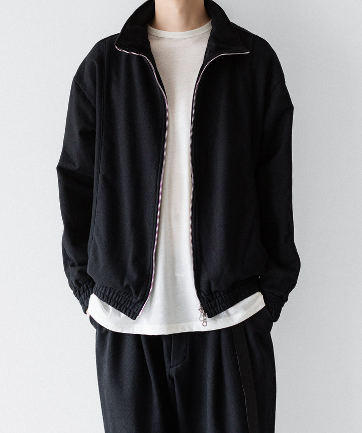 KANEMASA PHIL. カネマサフィル 36G NEEDLE PUNCH PIPING BLOUSONのBLACK 公式通販サイトsession福岡セレクトショップ 