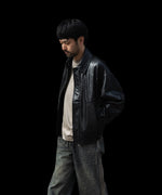 画像をギャラリービューアに読み込む, CODA コーダ BLACK SYNTHETIC LEATHER CLUB JACKETのBLACK 公式通販サイトsession福岡セレクトショップ
