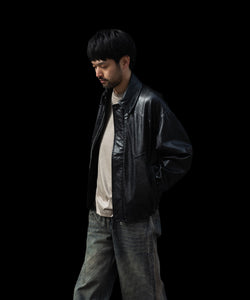 CODA ブラック 合成皮革 ジャケット サイズ0 CODA / コーダ】BLACK SYNTHETIC LEATHER CLUB JACKET - BLACK | 公式