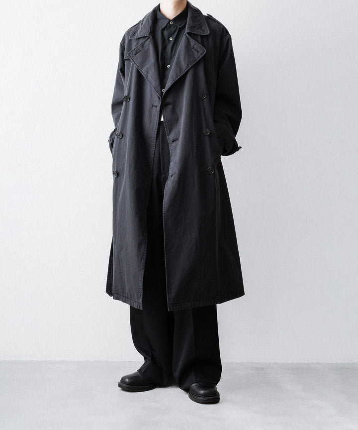 ssstein(シュタイン)のVINTAGE TRENCH COAT - BLACKの公式通販サイトsession福岡セレクトショップ