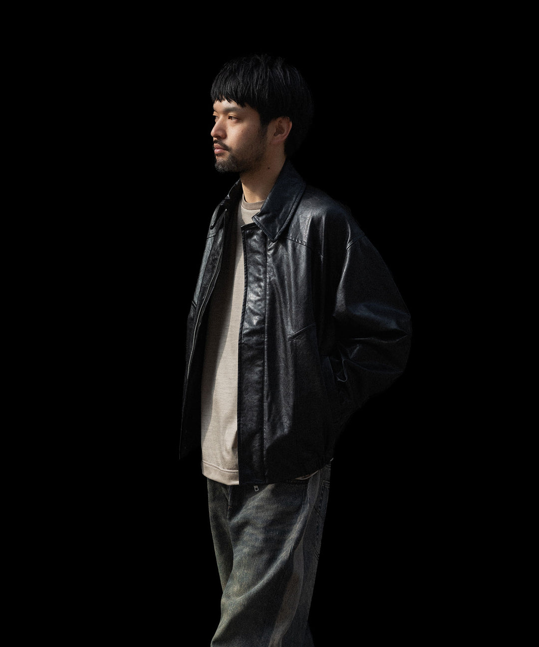 CODA コーダ BLACK SYNTHETIC LEATHER CLUB JACKETのBLACK 公式通販サイトsession福岡セレクトショップ