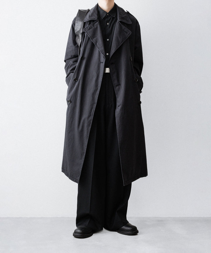ssstein(シュタイン)のVINTAGE TRENCH COAT - BLACKの公式通販サイトsession福岡セレクトショップ