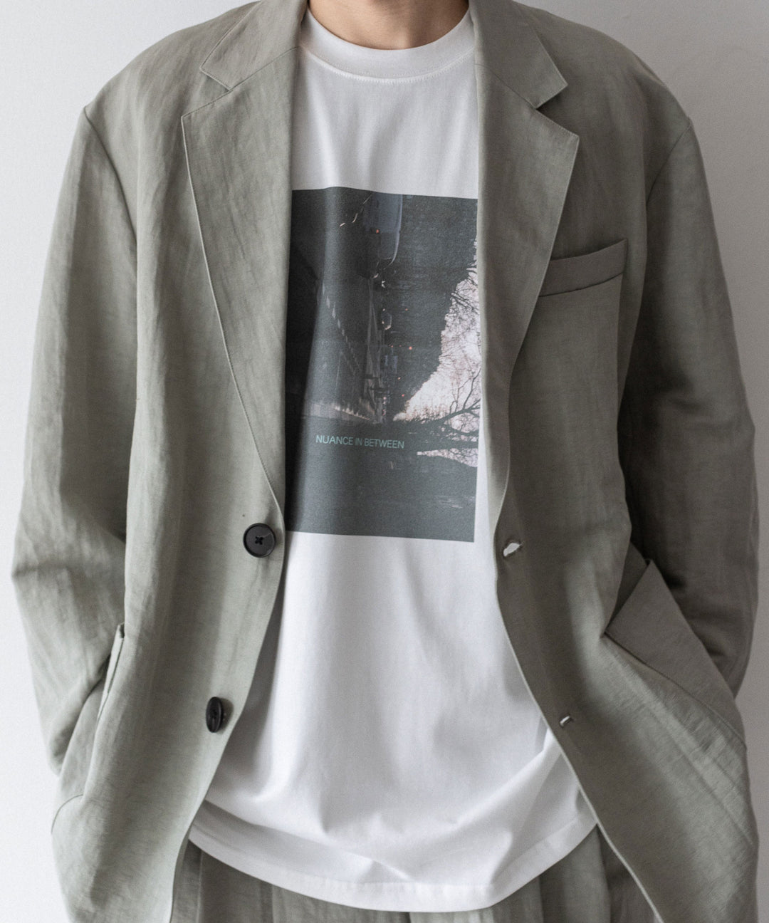 ssstein(シュタイン)のOVERSIZED PRINT TEE [NUANCE] - WHITEの公式通販サイトsession福岡セレクトショップ