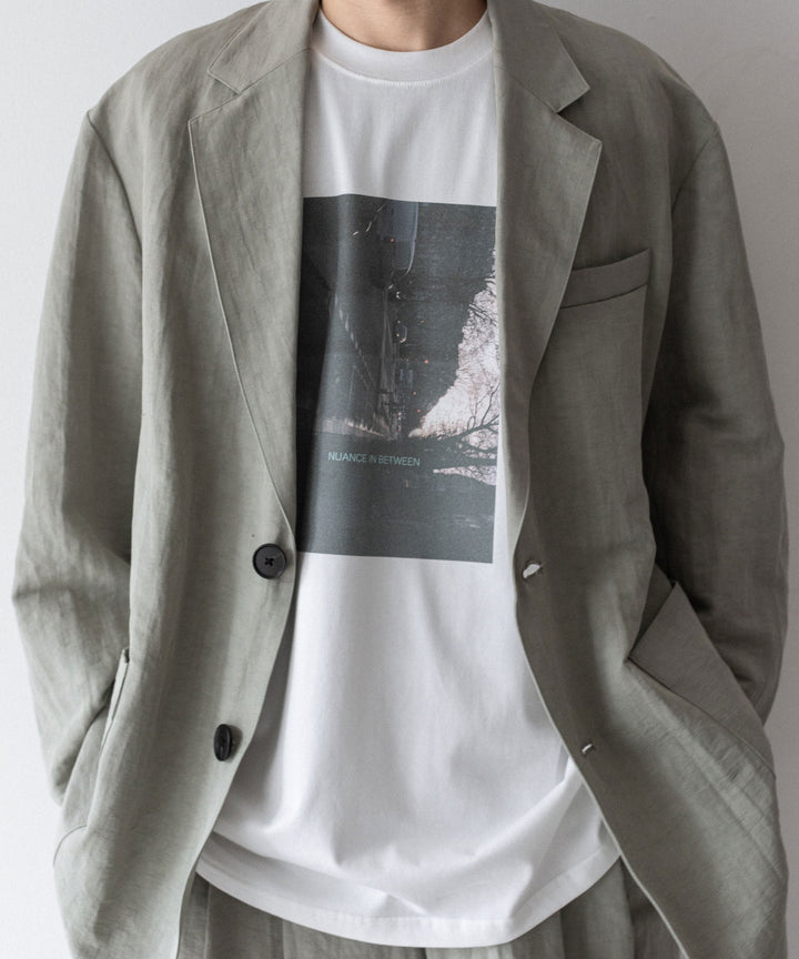 ssstein(シュタイン)のOVERSIZED PRINT TEE [NUANCE] - WHITEの公式通販サイトsession福岡セレクトショップ