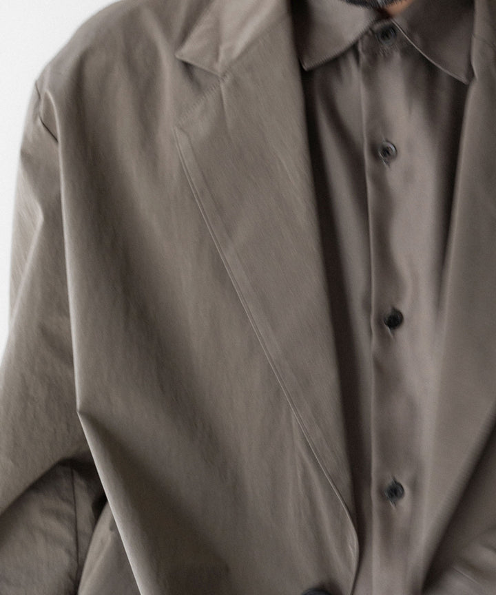 ssstein(シュタイン)の WINDPROOF NYLON SINGLE BREASTED JACKET - TAUPEの公式通販サイトsession福岡セレクトショップ