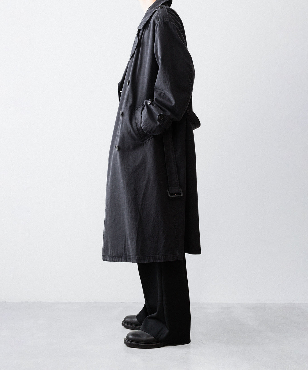 ssstein(シュタイン)のVINTAGE TRENCH COAT - BLACKの公式通販サイトsession福岡セレクトショップ