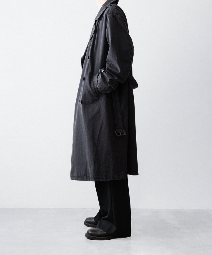 ssstein(シュタイン)のVINTAGE TRENCH COAT - BLACKの公式通販サイトsession福岡セレクトショップ