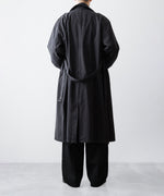 画像をギャラリービューアに読み込む, ssstein(シュタイン)のVINTAGE TRENCH COAT - BLACKの公式通販サイトsession福岡セレクトショップ
