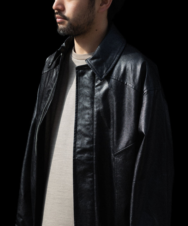 CODA コーダ BLACK SYNTHETIC LEATHER CLUB JACKETのBLACK 公式通販サイトsession福岡セレクトショップ