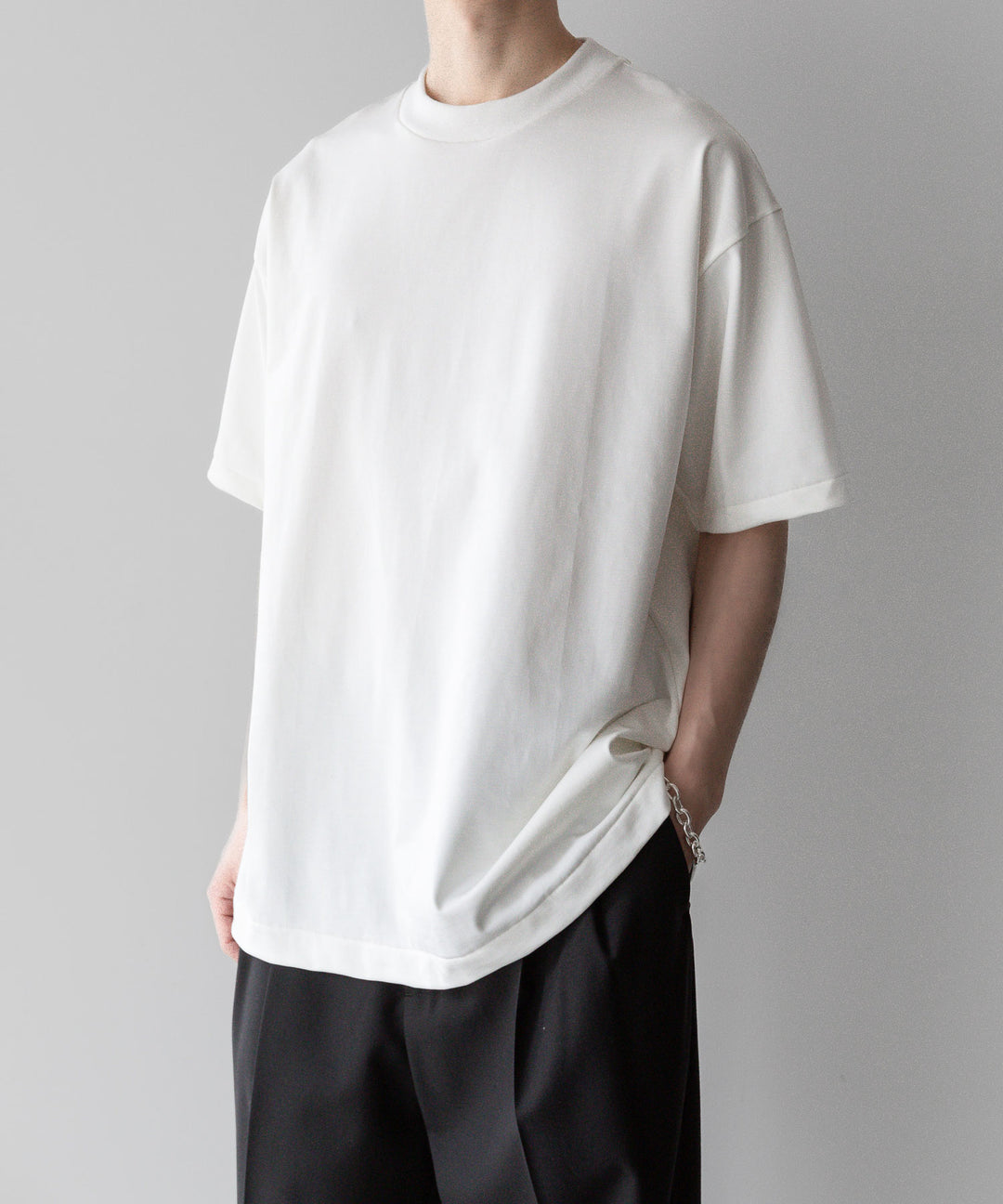 INTÉRIM - インテリムのSUVIN COTTON TEEのWHITE公式通販サイトsession福岡セレクトショップ