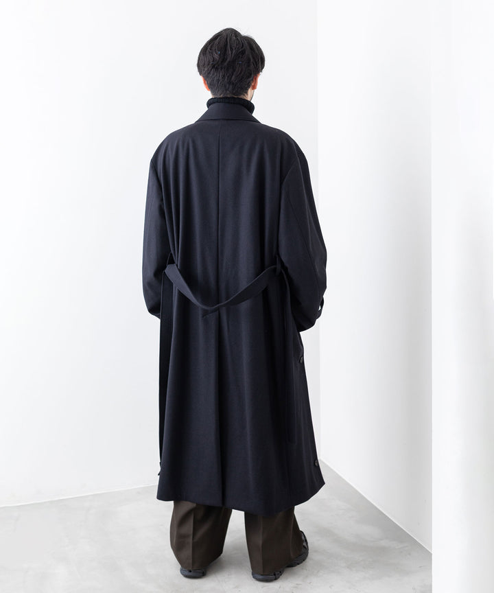 stein(シュタイン)の23AWコレクションOVERSIZED LAYERED SINGLE COATのDARK NAVY sessionセッション福岡セレクトショップ 公式通販サイト
