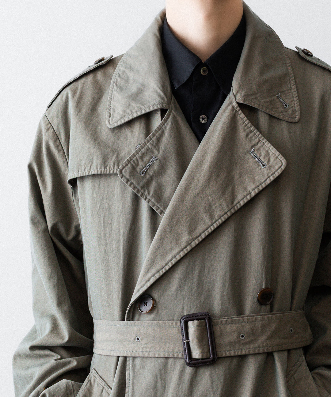 ssstein(シュタイン)のVINTAGE TRENCH COAT - KHAKI BEIGEの公式通販サイトsession福岡セレクトショップ