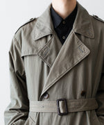 画像をギャラリービューアに読み込む, ssstein(シュタイン)のVINTAGE TRENCH COAT - KHAKI BEIGEの公式通販サイトsession福岡セレクトショップ
