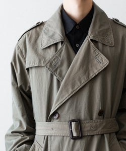 ssstein / シュタイン】VINTAGE TRENCH COAT - KHAKI BEIGE | 公式通販