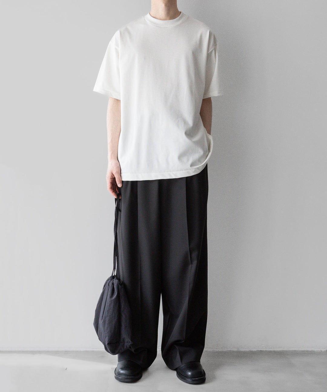INTÉRIM - インテリムのSUVIN COTTON TEEのWHITE公式通販サイトsession福岡セレクトショップ