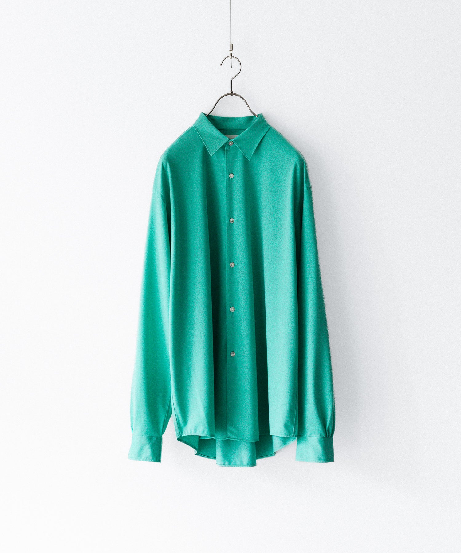 KANEMASA PHIL.】46G MODEST SHIRT - TURQUOISE | 公式通販サイト